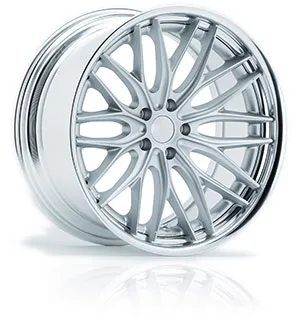 Centro Matte Silver / tambor anodizado polido